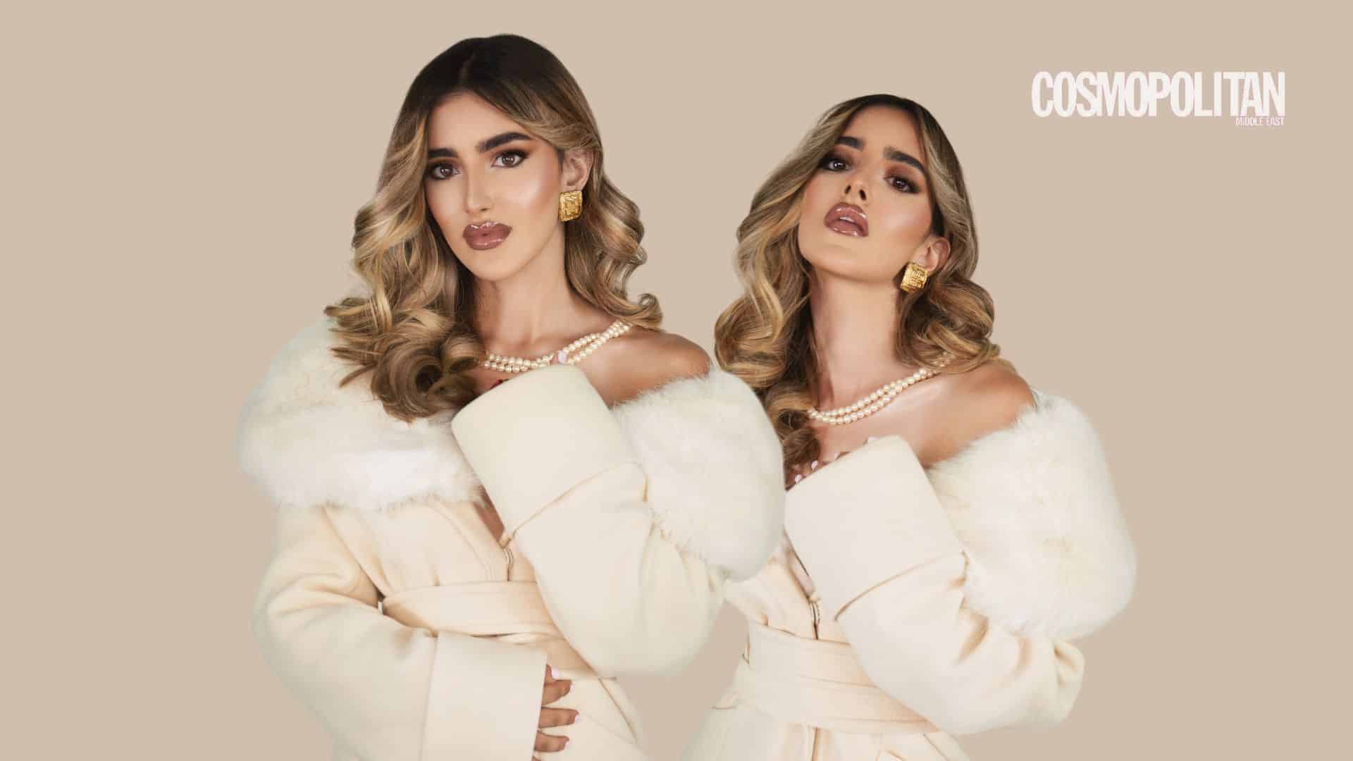 Aya Abaakil photographed for Cosmopolitan Middle East